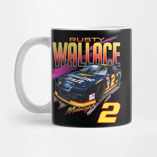 Rusty Wallace #2 Vintage by stevenmsparks